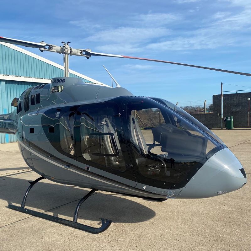 Latest Bell 505 delivered into the UK