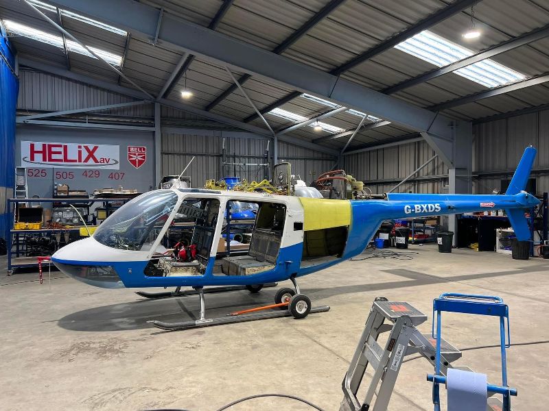 Bell 206 B3 full rebuild - HelixAv