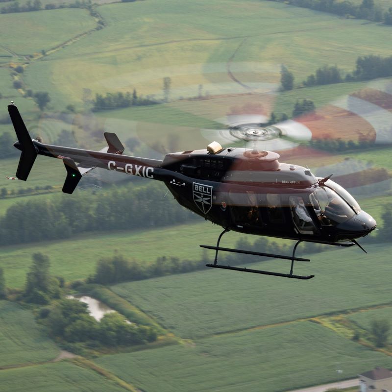 Bell 407GXi Cover Photo - HelixAv