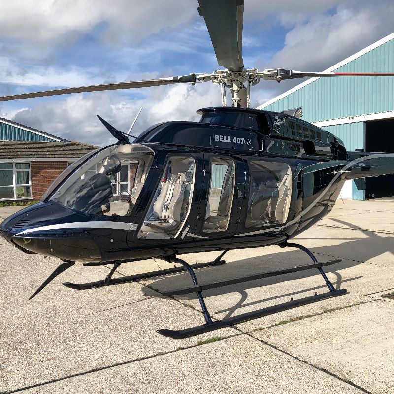 First Bell 407GXi delivered in the UK