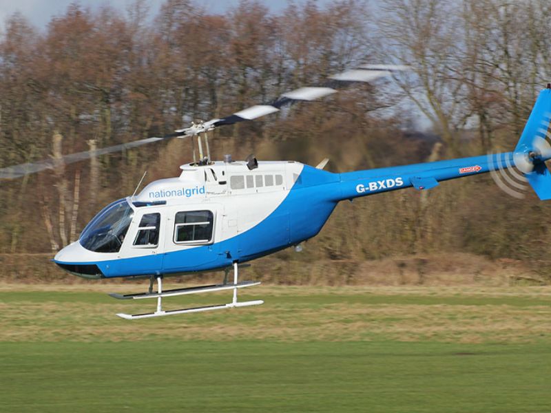 Image of Bell 206B3 Restoration Project